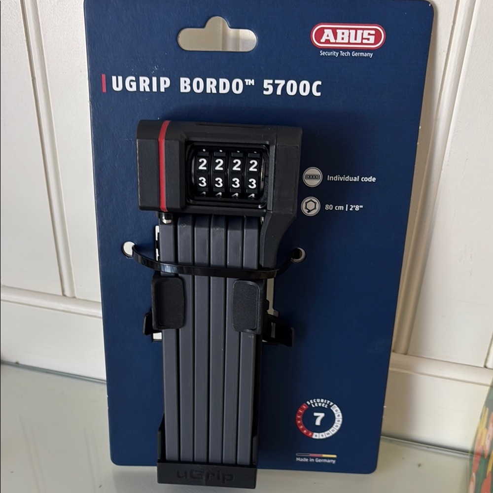 ABUS UGrip Bordo 5700C Folding Lock bike lock